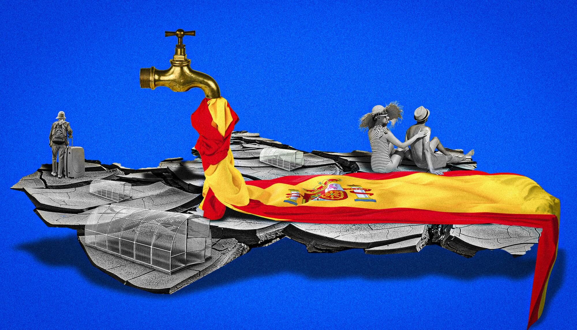 montaje políticas sequia andalucía